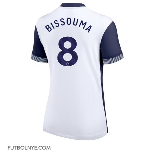 Camiseta Tottenham Hotspur Yves Bissouma #8 Primera Equipación para mujer 2024-25 manga corta